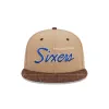 Philadelphia 76ers Traditional Check 9FIFTY Snapback Hat sold by New Era