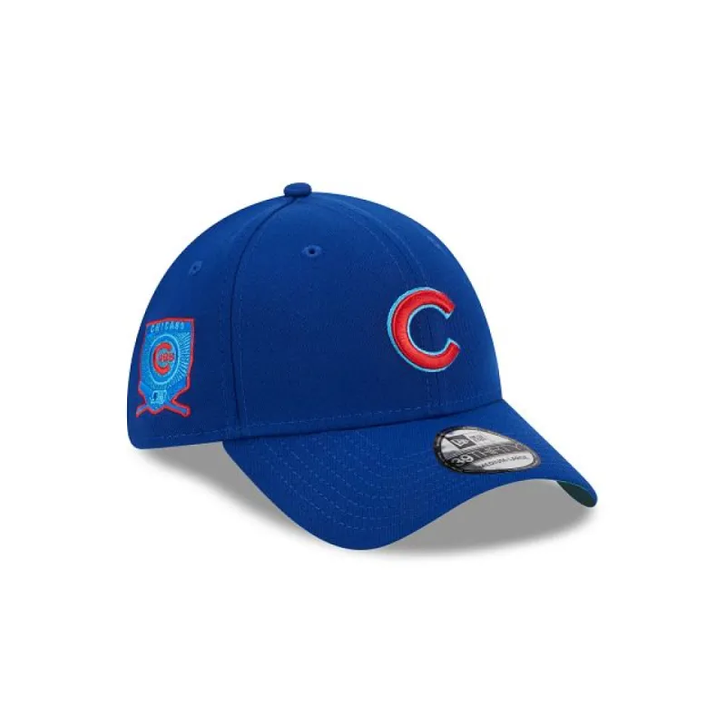 Chicago Cubs Father's Day 2023 39THIRTY Stretch Fit Hat sold by New Era