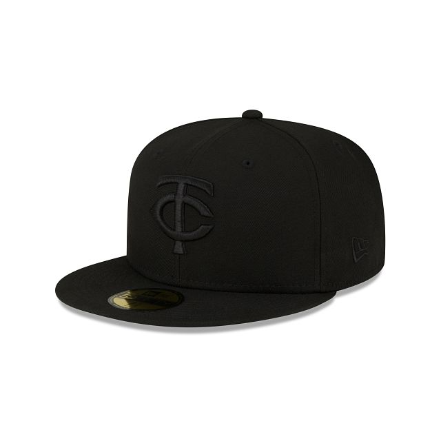 Minnesota Twins Blackout Basic 59FIFTY Fitted Hat sold by New Era