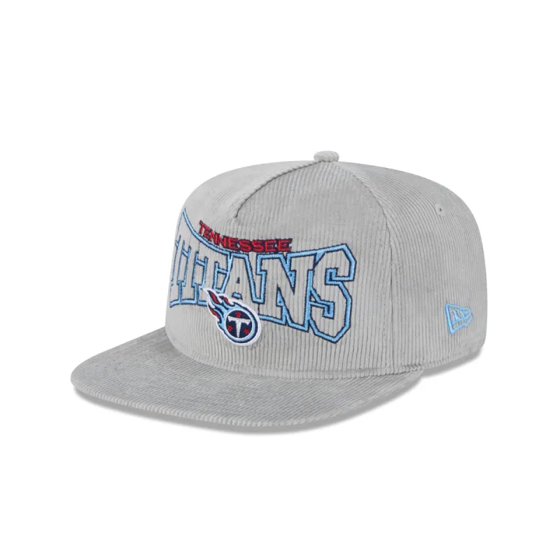 Tennessee Titans Gray Cord Golfer Hat sold by New Era