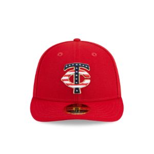 Minnesota Twins Independence Day 2023 Low Profile 59FIFTY Fitted Hat sold by New Era