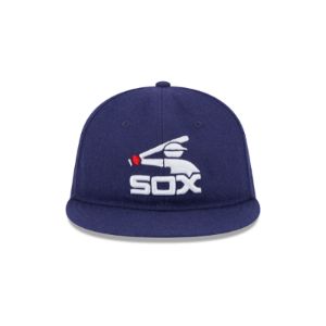 Chicago White Sox Throwback Retro Crown 9FIFTY Snapback Hat sold by New Era