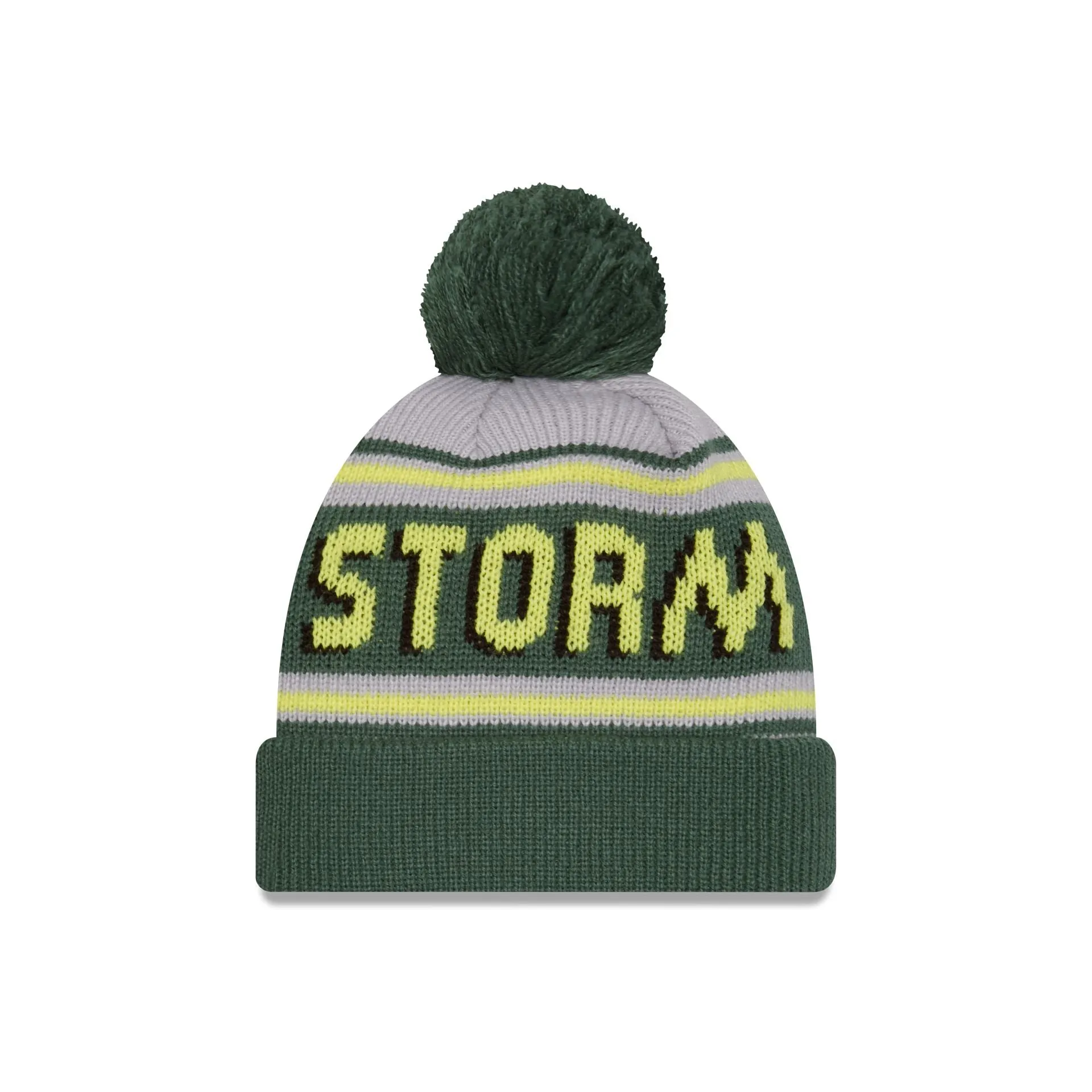 Seattle Storm 2024 Team Pom Knit Hat sold by New Era product image thumbnail 2