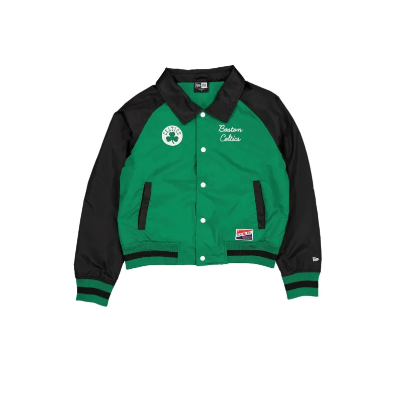 Boston Celtics Throwback Women's Jacket sold by New Era