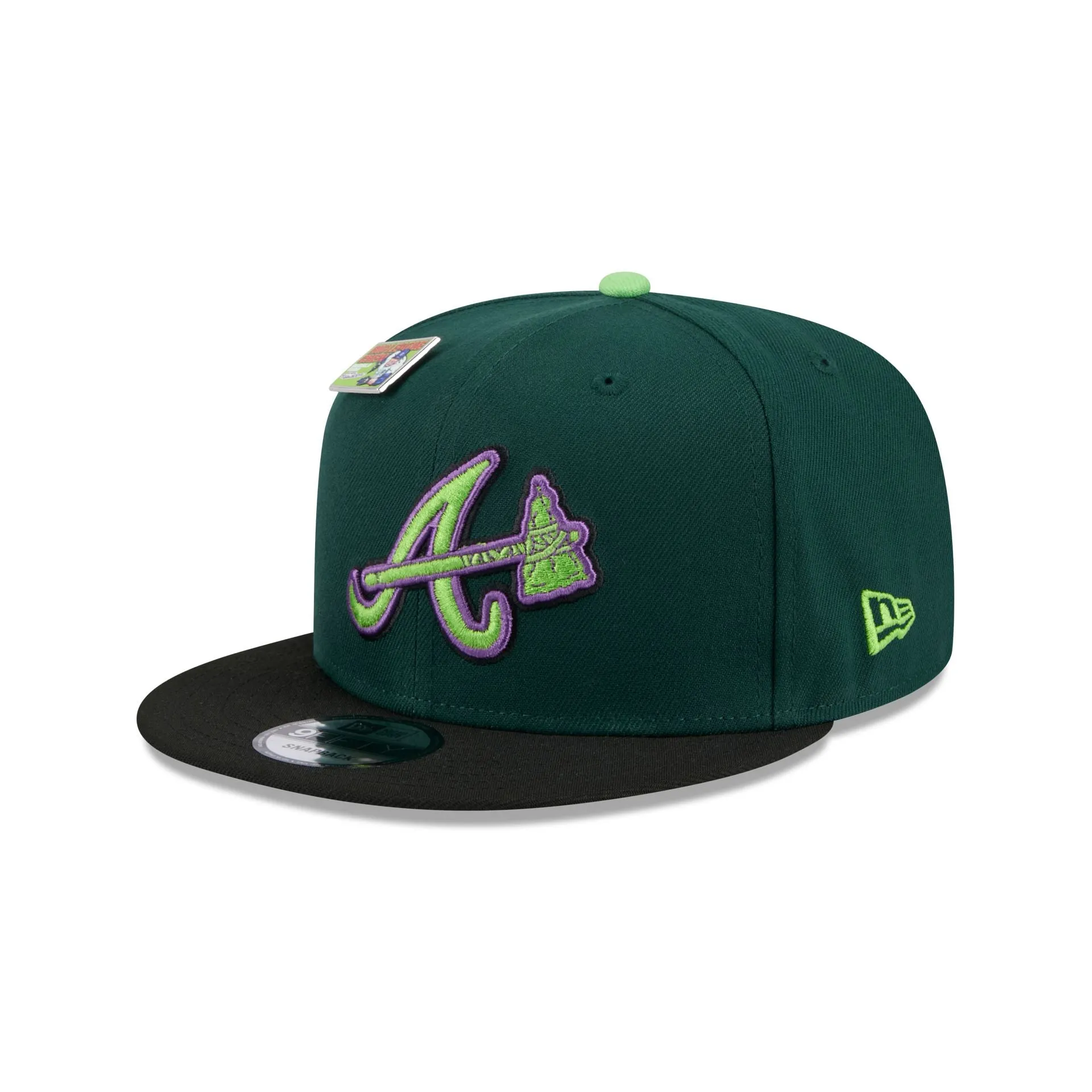Big League Chew X Atlanta Braves Sour Apple 9FIFTY Snapback Hat sold by New Era product image thumbnail 3