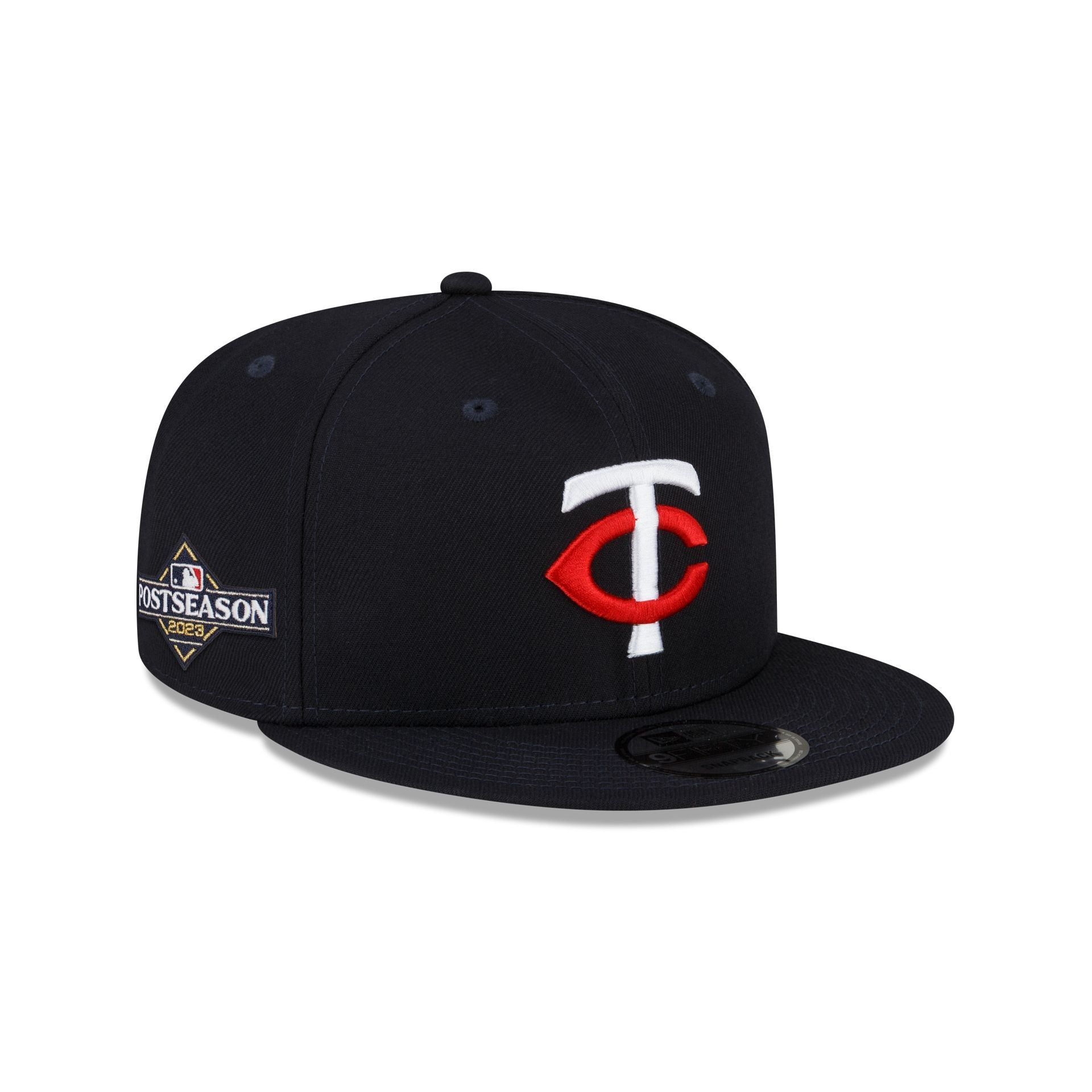 Minnesota Twins 2023 Post Season Side Patch 9FIFTY Snapback Hat sold by New Era