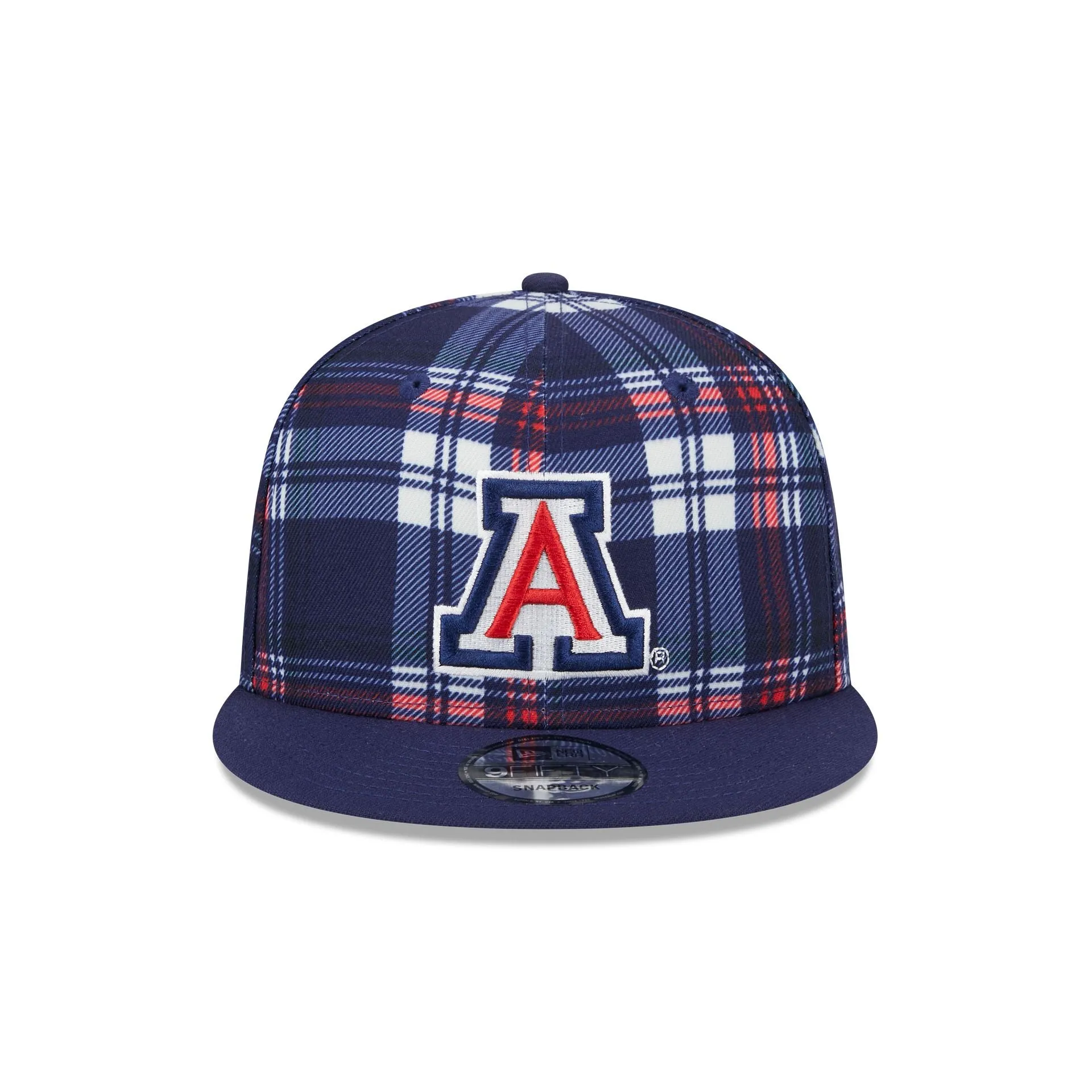 Arizona Wildcats Plaid 9FIFTY Snapback Hat sold by New Era product image thumbnail 2
