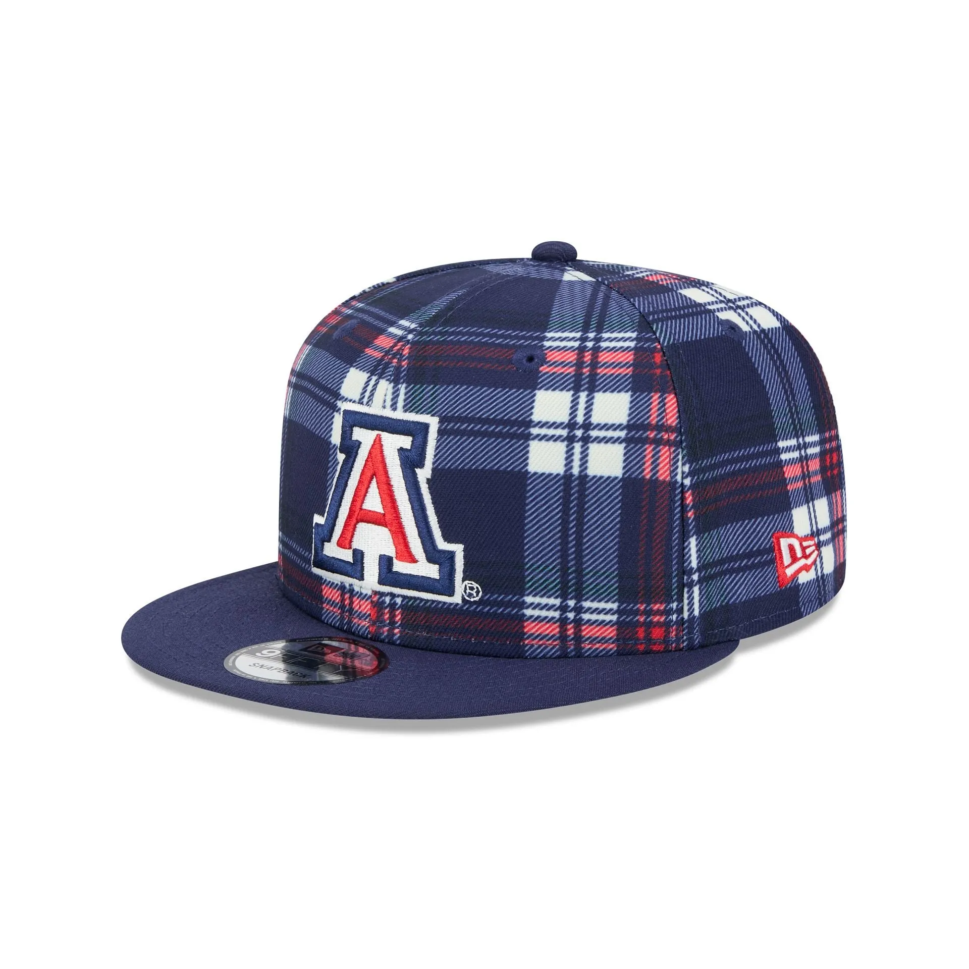 Arizona Wildcats Plaid 9FIFTY Snapback Hat sold by New Era