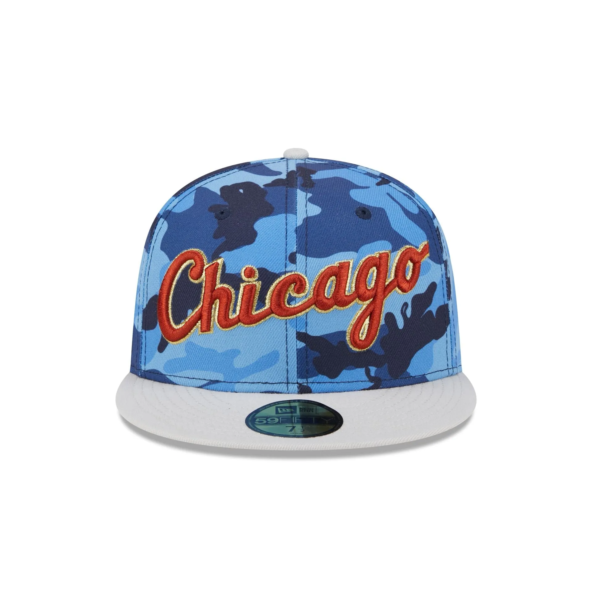 Chicago White Sox Blue Camo 59FIFTY Fitted Hat sold by New Era product image thumbnail 2
