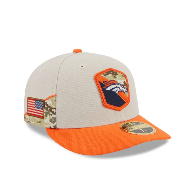 Denver Broncos 2023 Salute to Service Low Profile 59FIFTY Fitted Hat sold by New Era