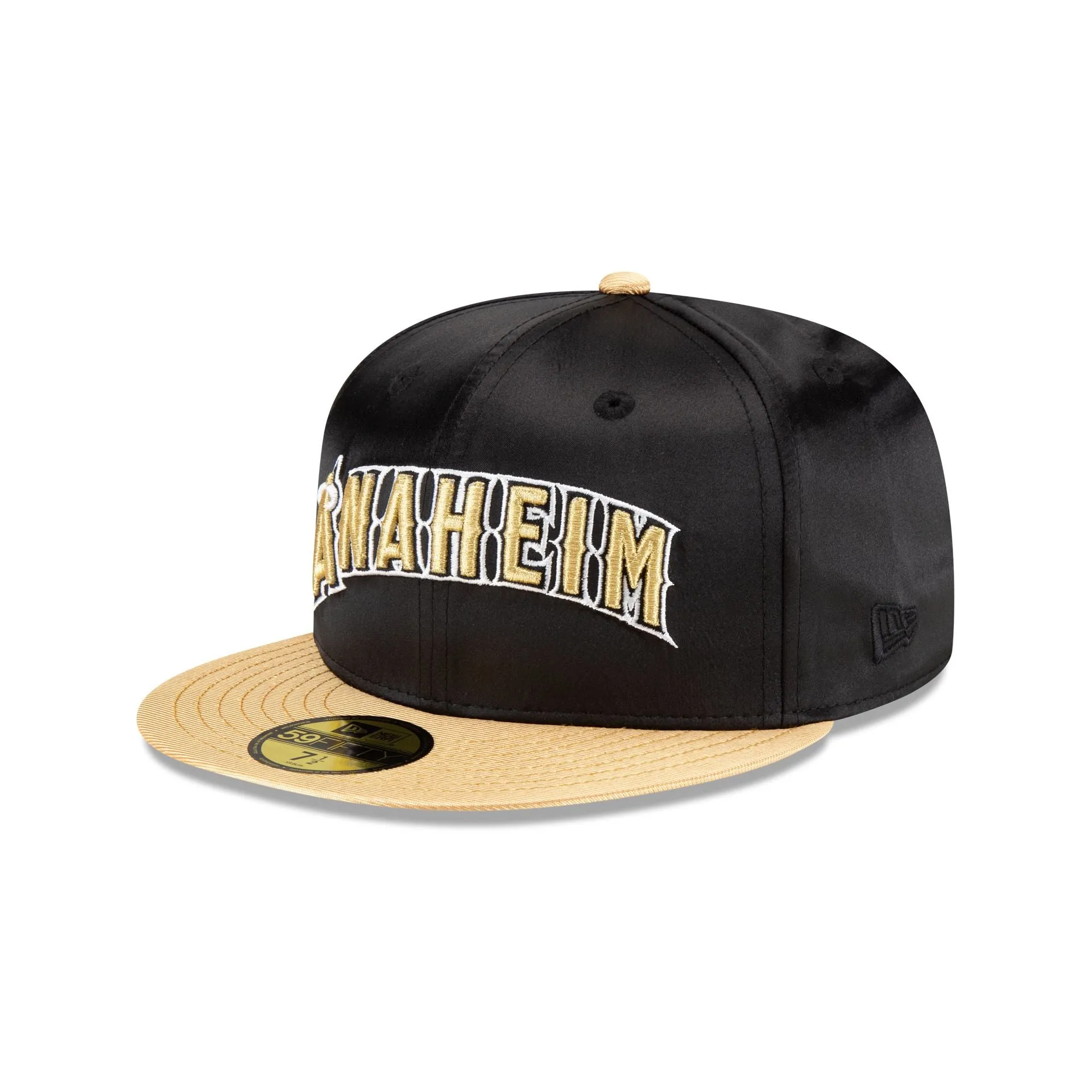 Los Angeles Angels Metallic Gold 59FIFTY Fitted Hat sold by New Era product image thumbnail 3