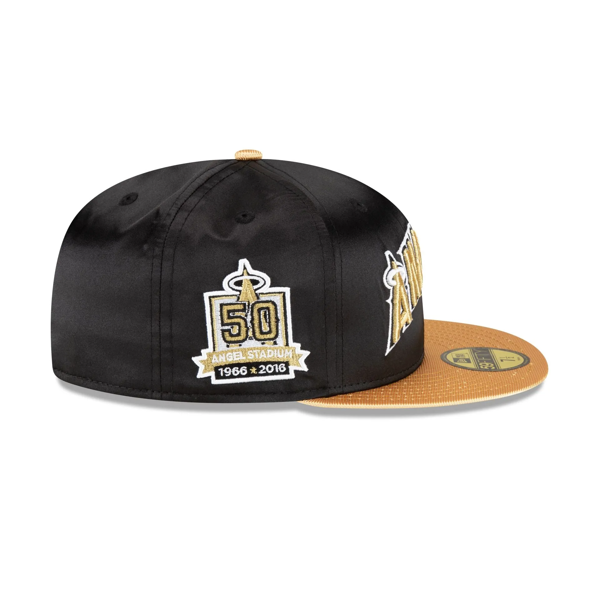 Los Angeles Angels Metallic Gold 59FIFTY Fitted Hat sold by New Era product image thumbnail 4