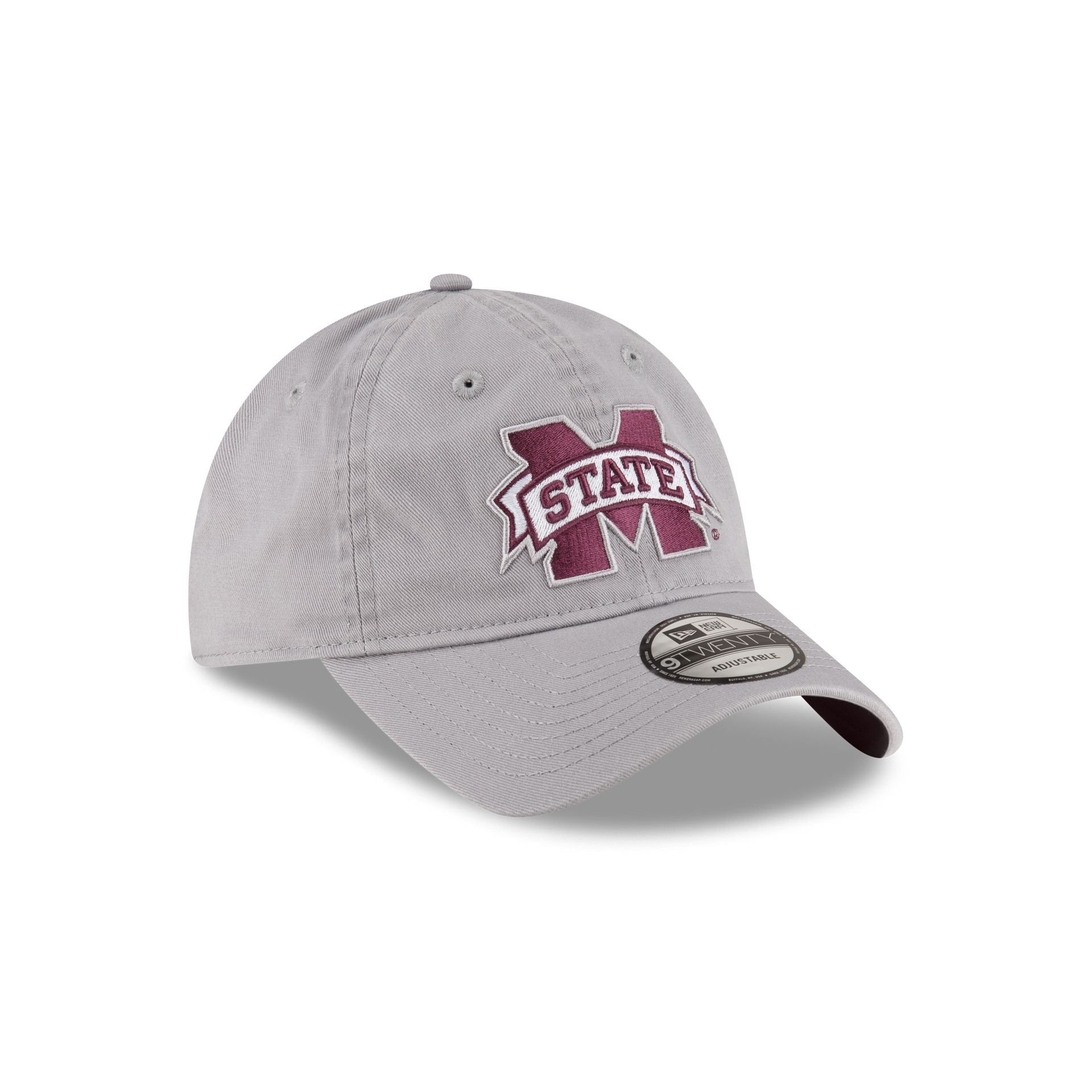Mississippi State Bulldogs Gray 9TWENTY Adjustable Hat sold by New Era product image thumbnail 3