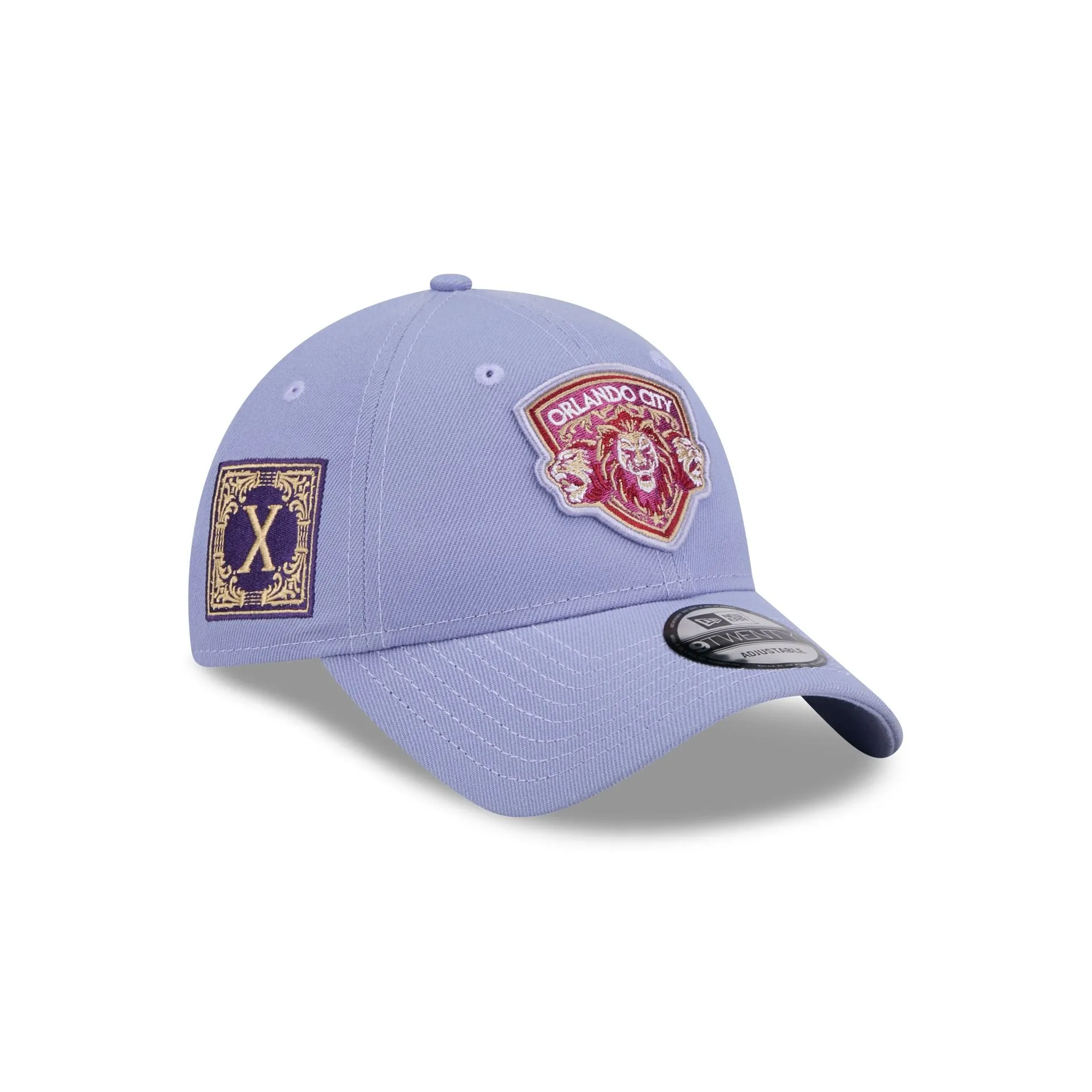 Orlando City SC 2024 Jersey Hook 9TWENTY Adjustable Hat sold by New Era