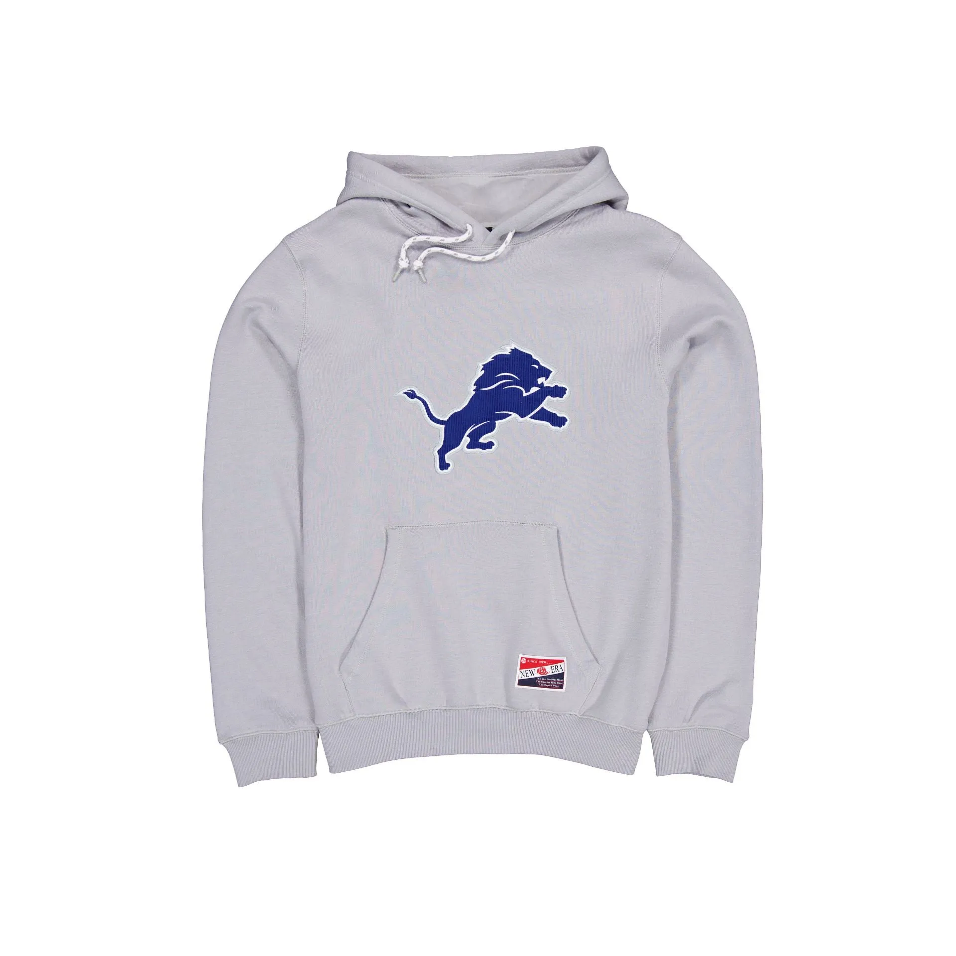 Detroit Lions Throwback Gray Hoodie sold by New Era