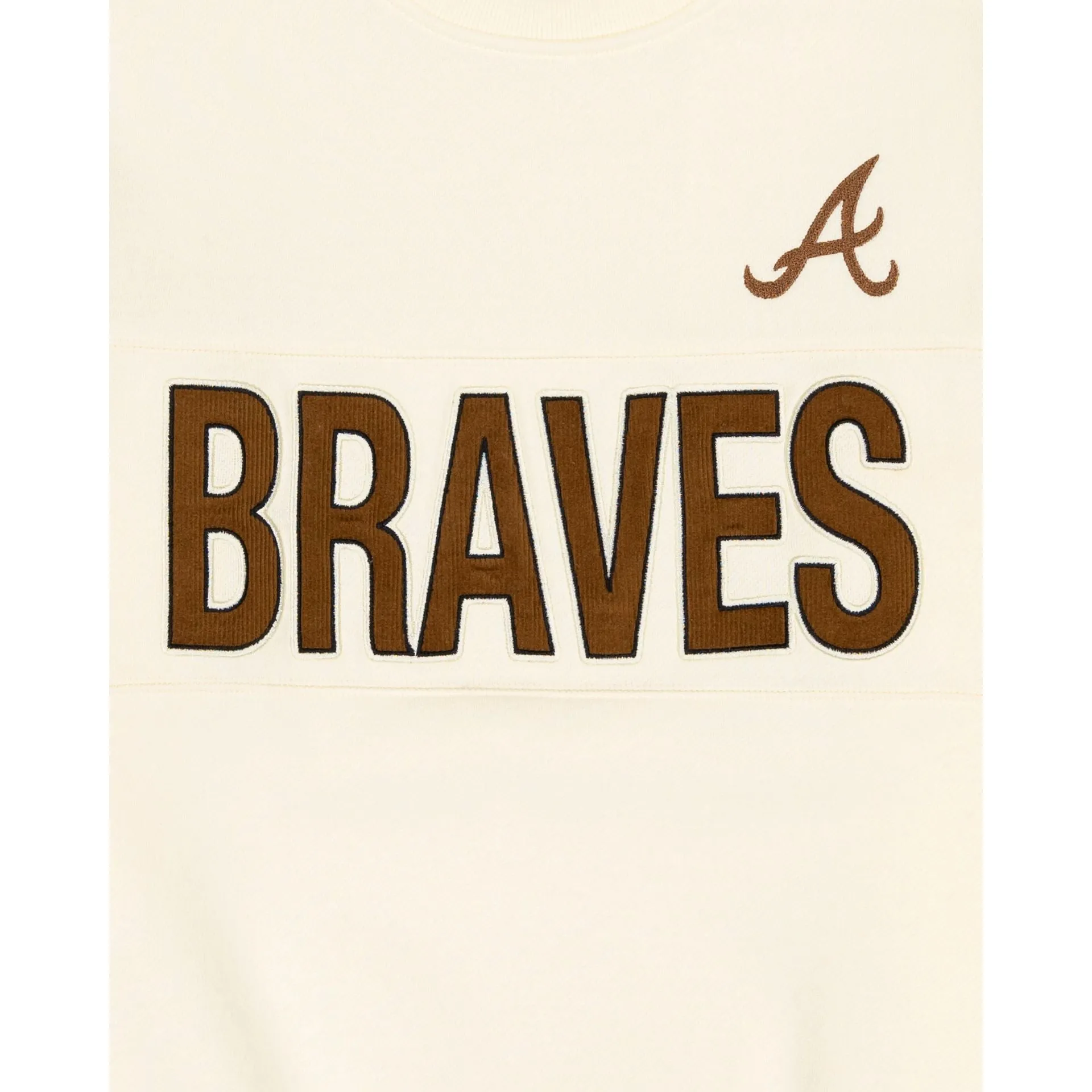 Atlanta Braves Cord Crewneck sold by New Era product image thumbnail 4