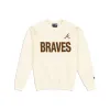 Atlanta Braves Cord Crewneck sold by New Era