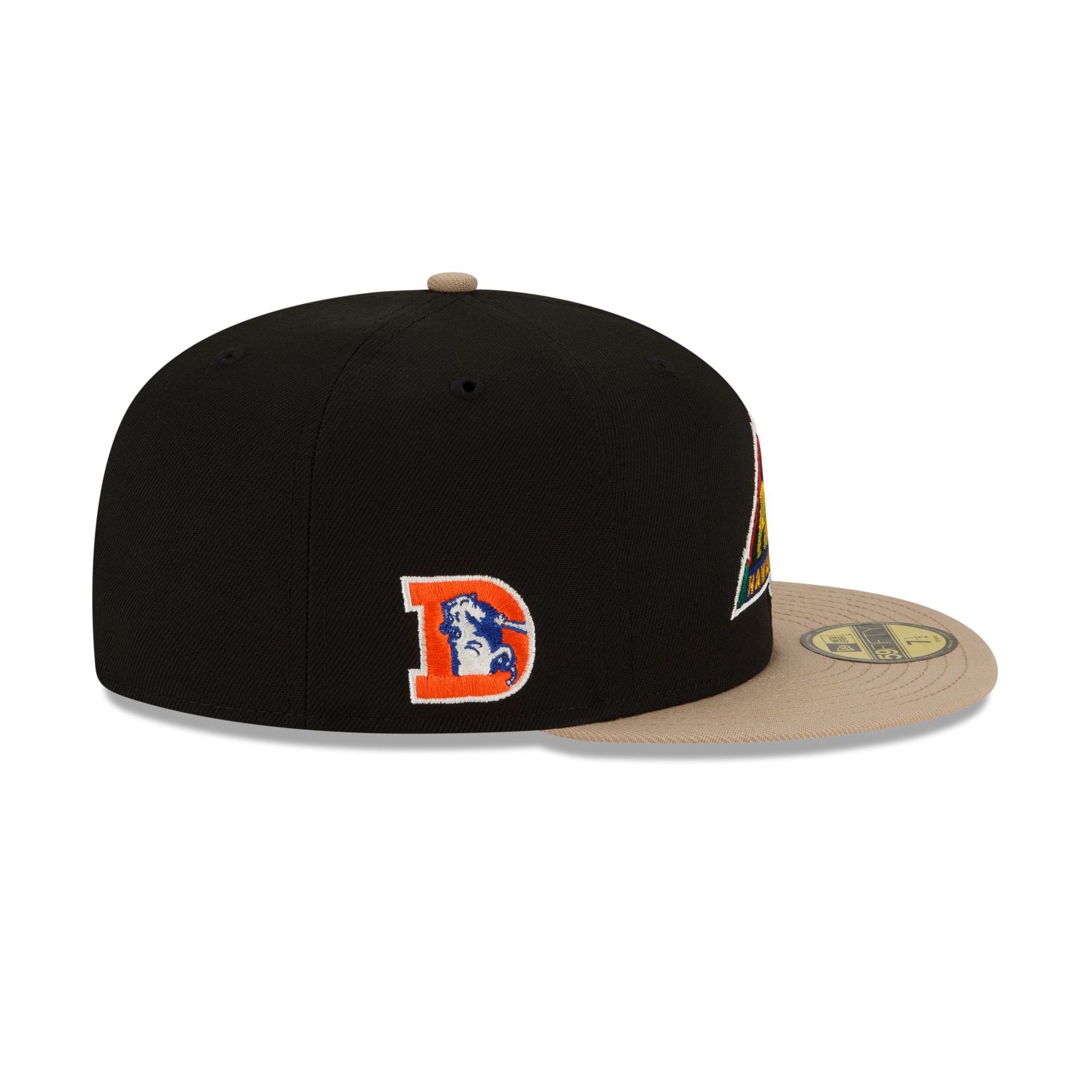Just Caps Camel Visor Denver Broncos 59FIFTY Fitted Hat sold by New Era product image thumbnail 4