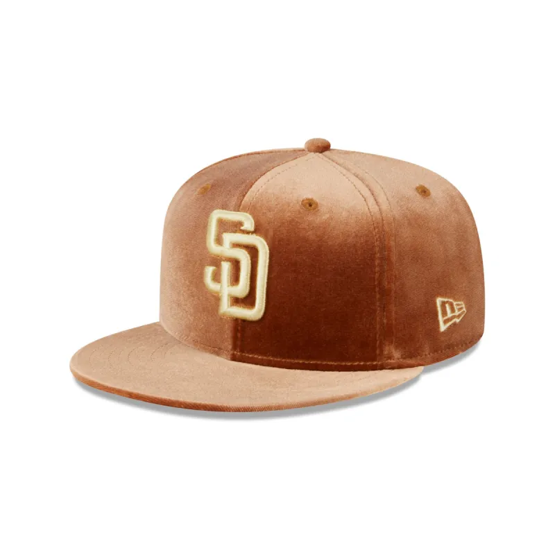 San Diego Padres Vintage Velvet 59FIFTY Fitted Hat sold by New Era