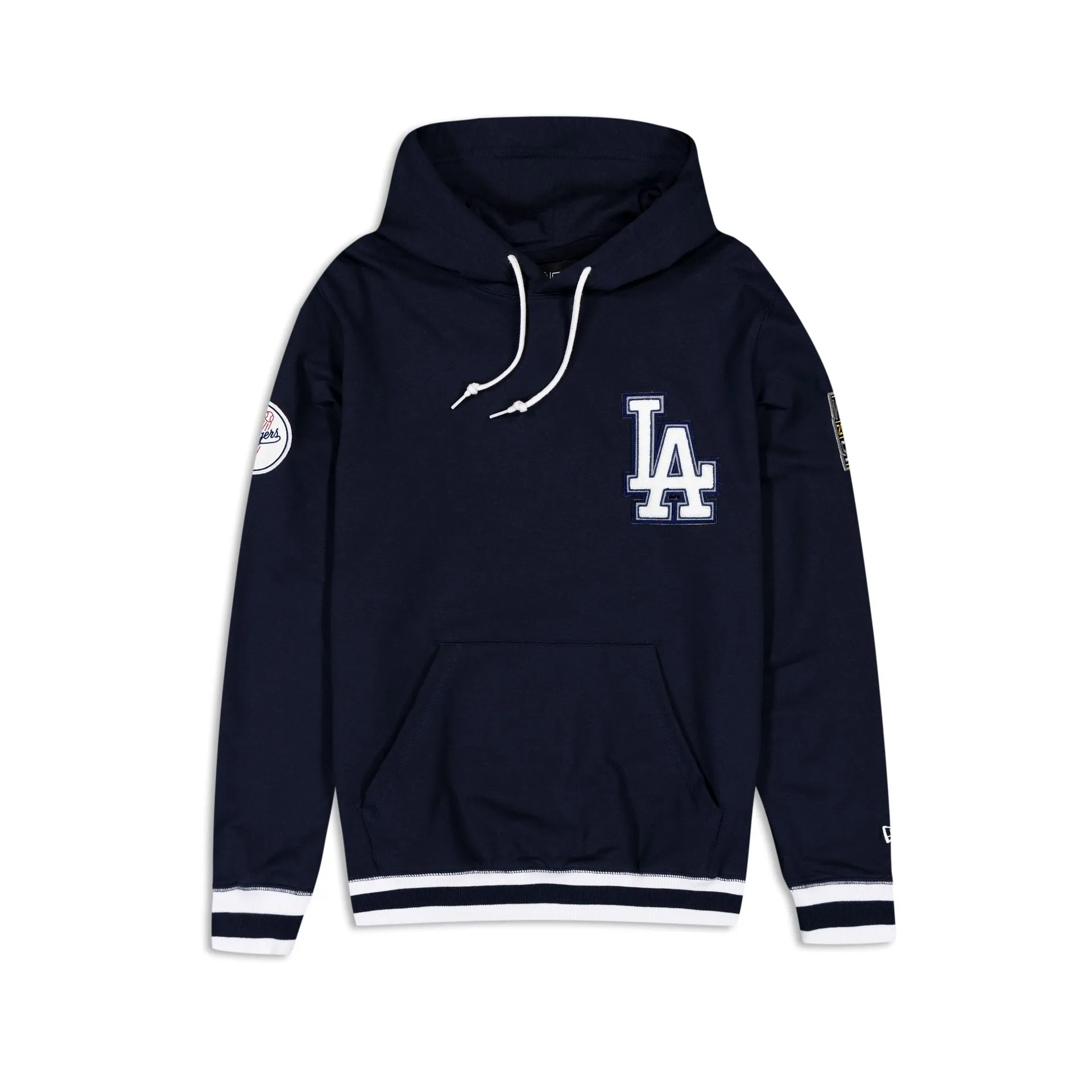 Los Angeles Dodgers Logo Select Color Flip Navy Hoodie sold by New Era
