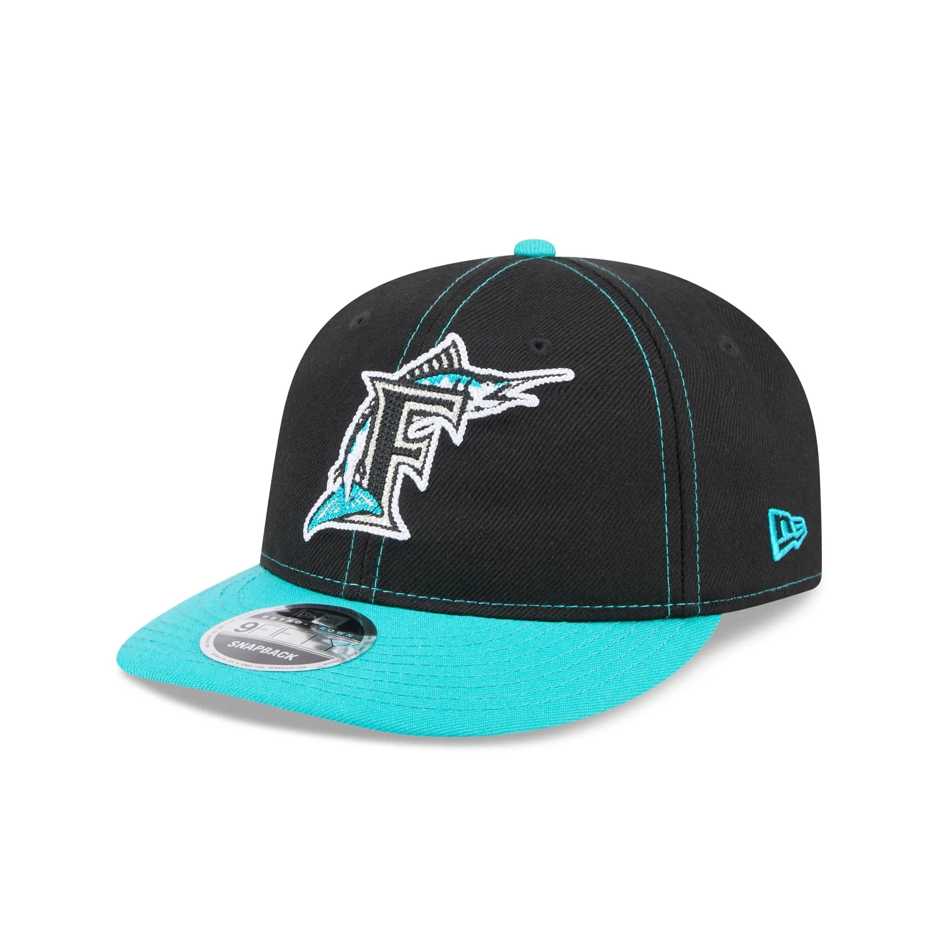 Miami Marlins Thunder Crown Retro Crown 9FIFTY Snapback Hat sold by New Era product image thumbnail 3