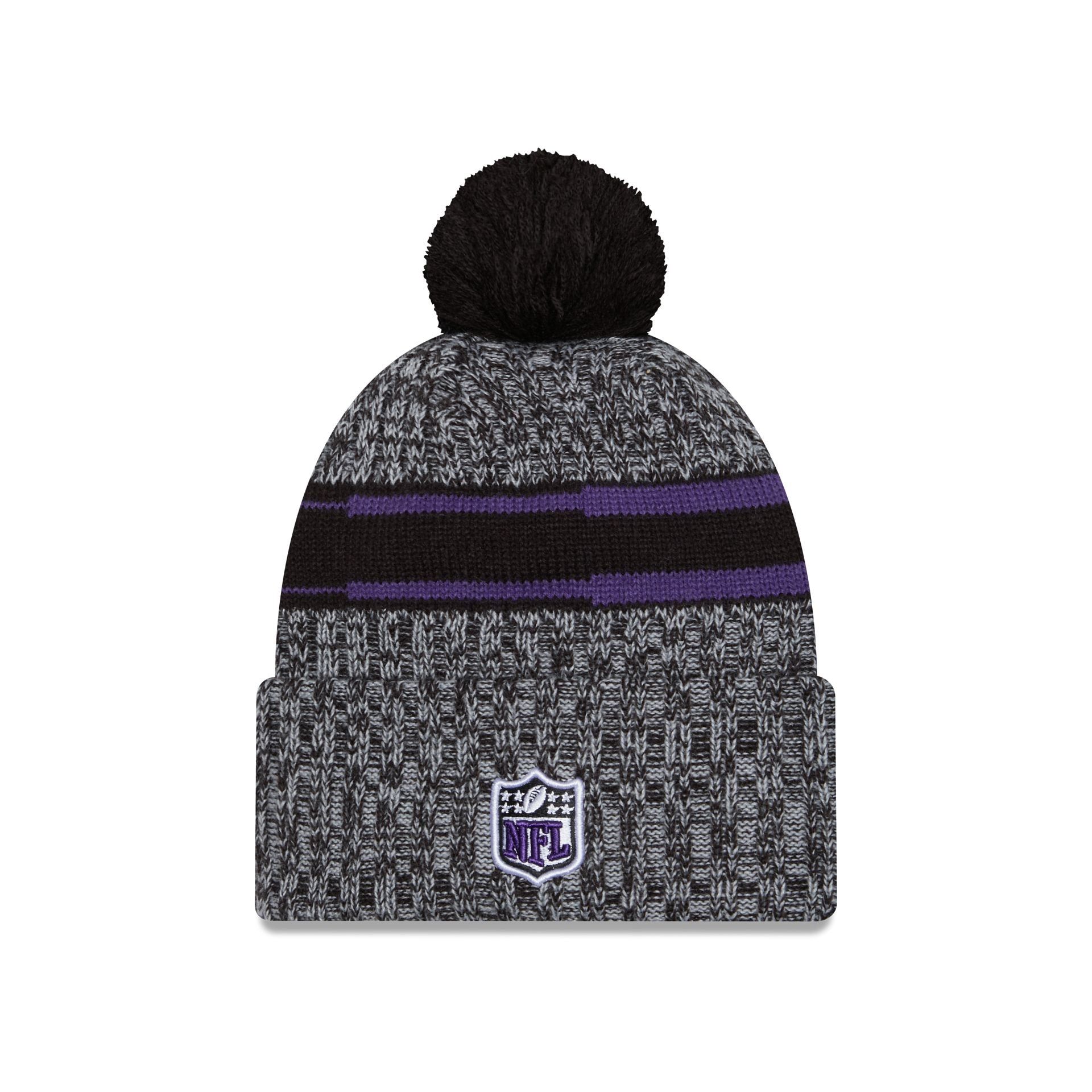 Baltimore Ravens 2023 Cold Weather Pom Knit sold by New Era product image thumbnail 2