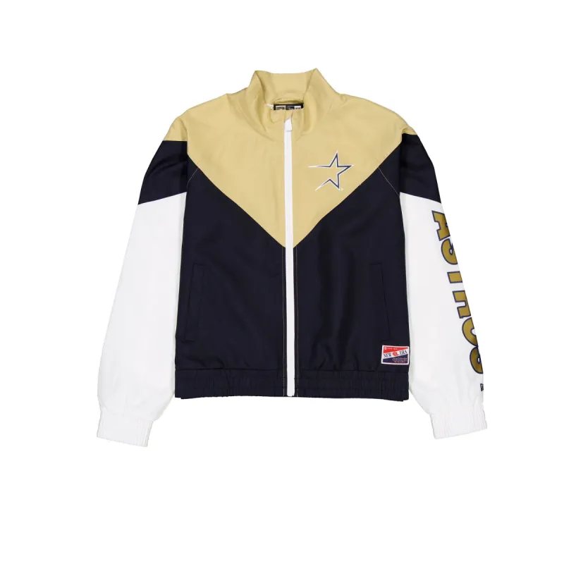 Houston Astros Throwback Women's Windbreaker sold by New Era
