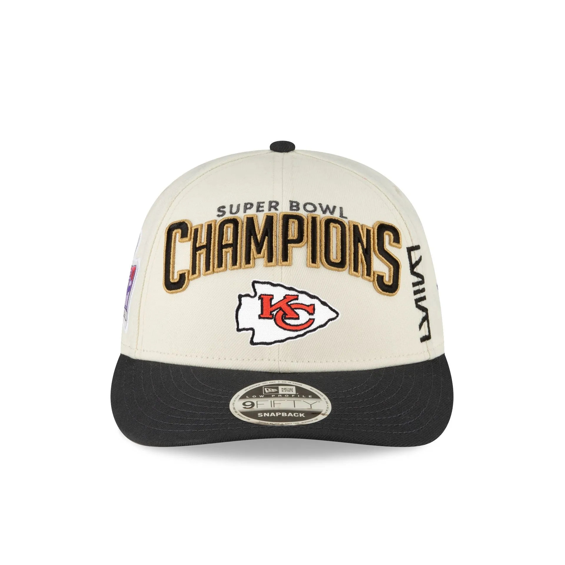 Kansas City Chiefs Super Bowl LVIII Champions Locker Room Low Profile 9FIFTY Snapback Hat sold by New Era product image thumbnail 2