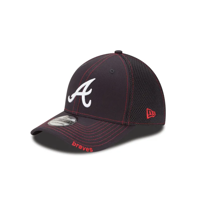 Atlanta Braves NEO 39THIRTY Stretch Fit Hat sold by New Era