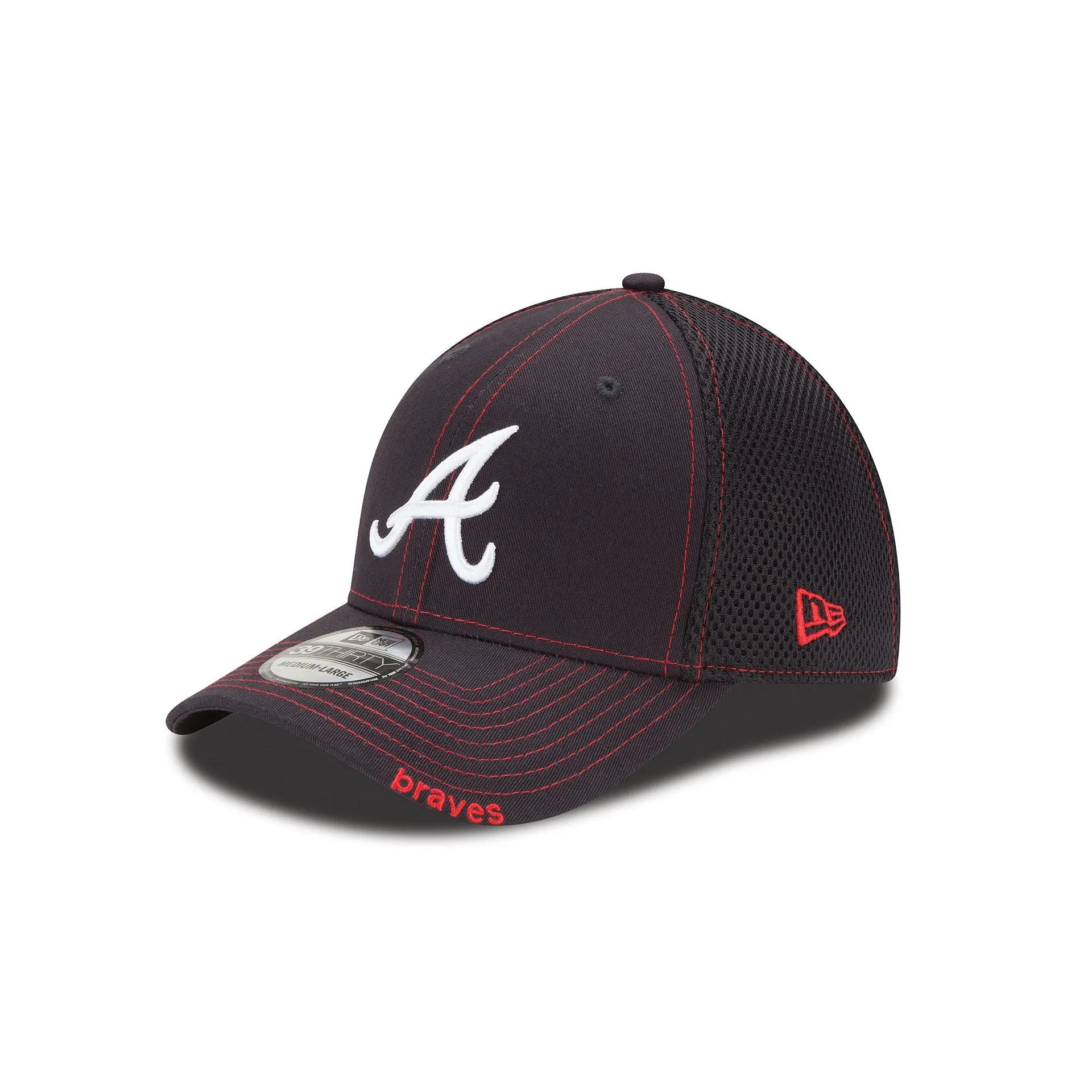 Atlanta Braves NEO 39THIRTY Stretch Fit Hat sold by New Era