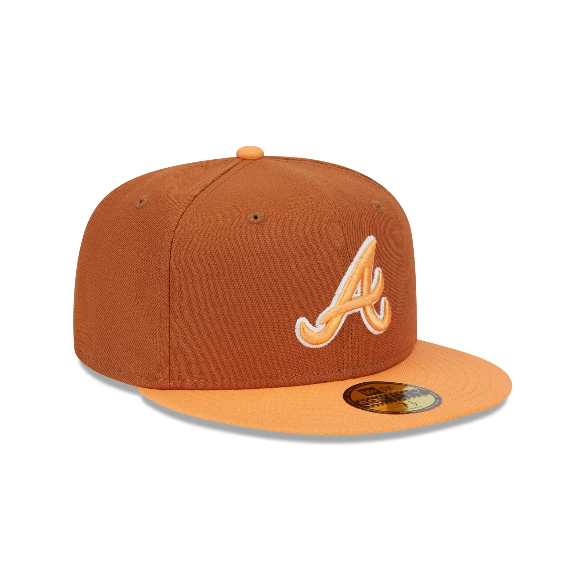 Atlanta Braves Color Pack Earthy Brown 59FIFTY Fitted Hat sold by New Era product image thumbnail 3