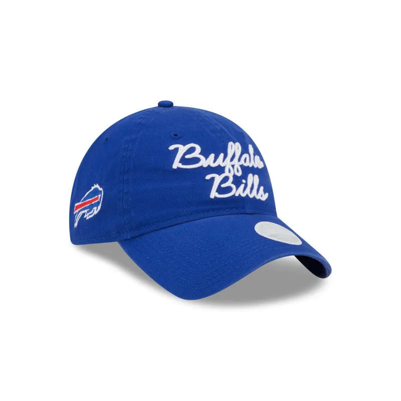 Buffalo Bills Throwback Women's 9TWENTY Adjustable Hat sold by New Era