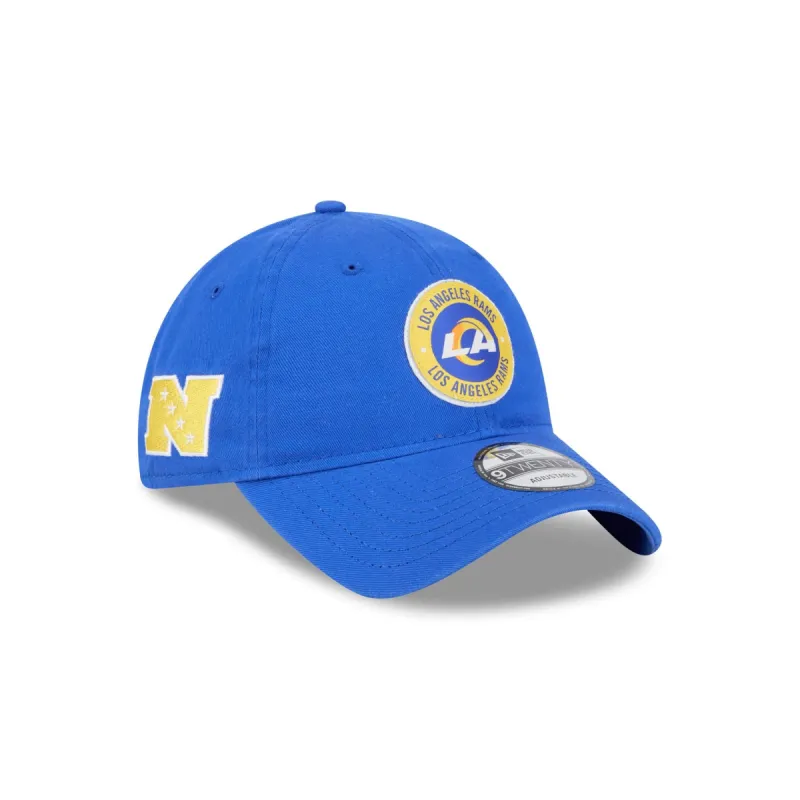 Los Angeles Rams 2024 Sideline 9TWENTY Adjustable Hat sold by New Era
