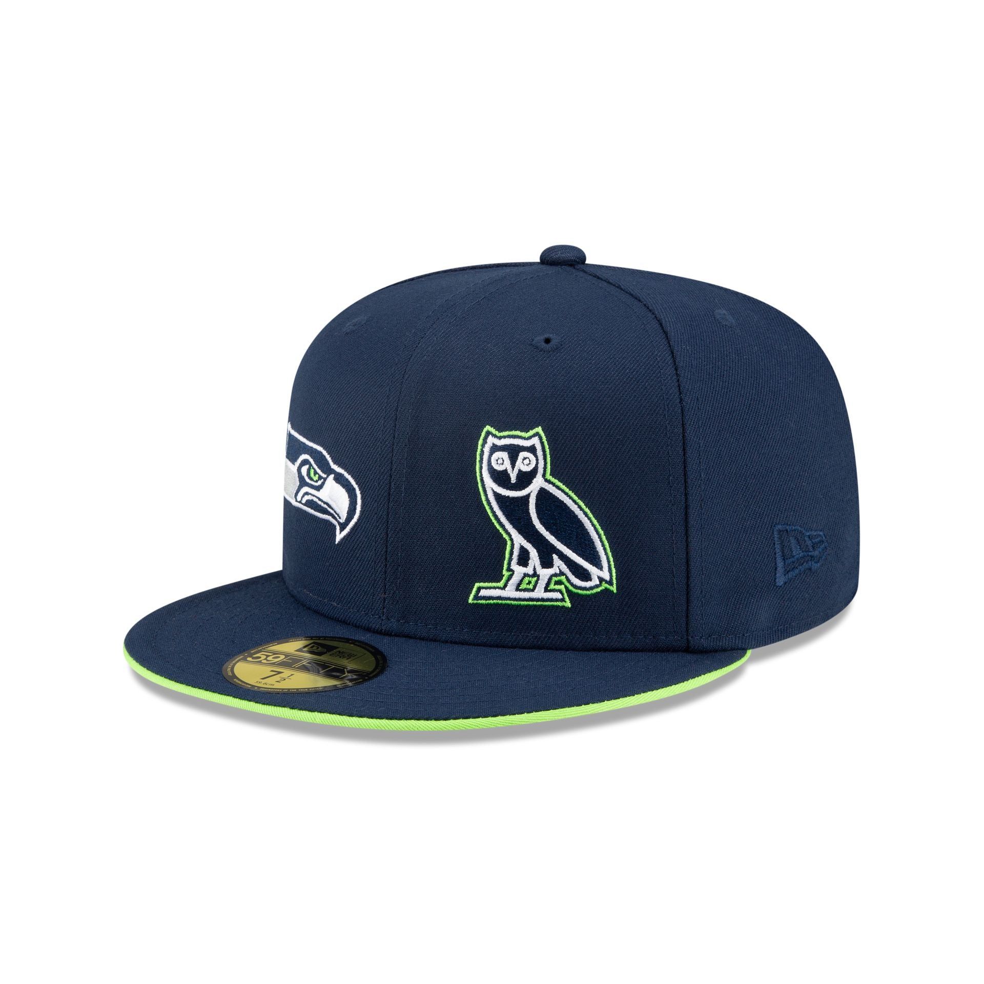 OVO X Seattle Seahawks 59FIFTY Fitted Hat sold by New Era
