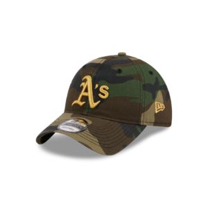 Oakland Athletics Camo 9TWENTY Adjustable Hat sold by New Era