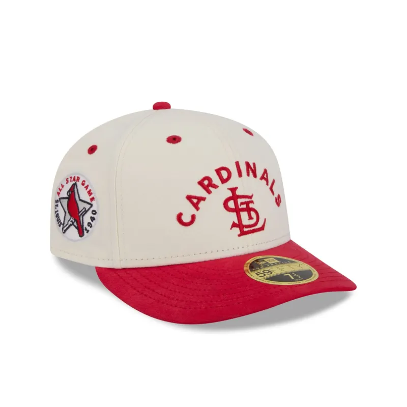 St. Louis Cardinals Vintage Stack Low Profile 59FIFTY Fitted Hat sold by New Era