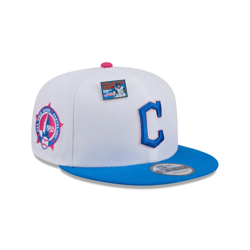 Big League Chew X Cleveland Guardians Cotton Candy 9FIFTY Snapback Hat sold by New Era