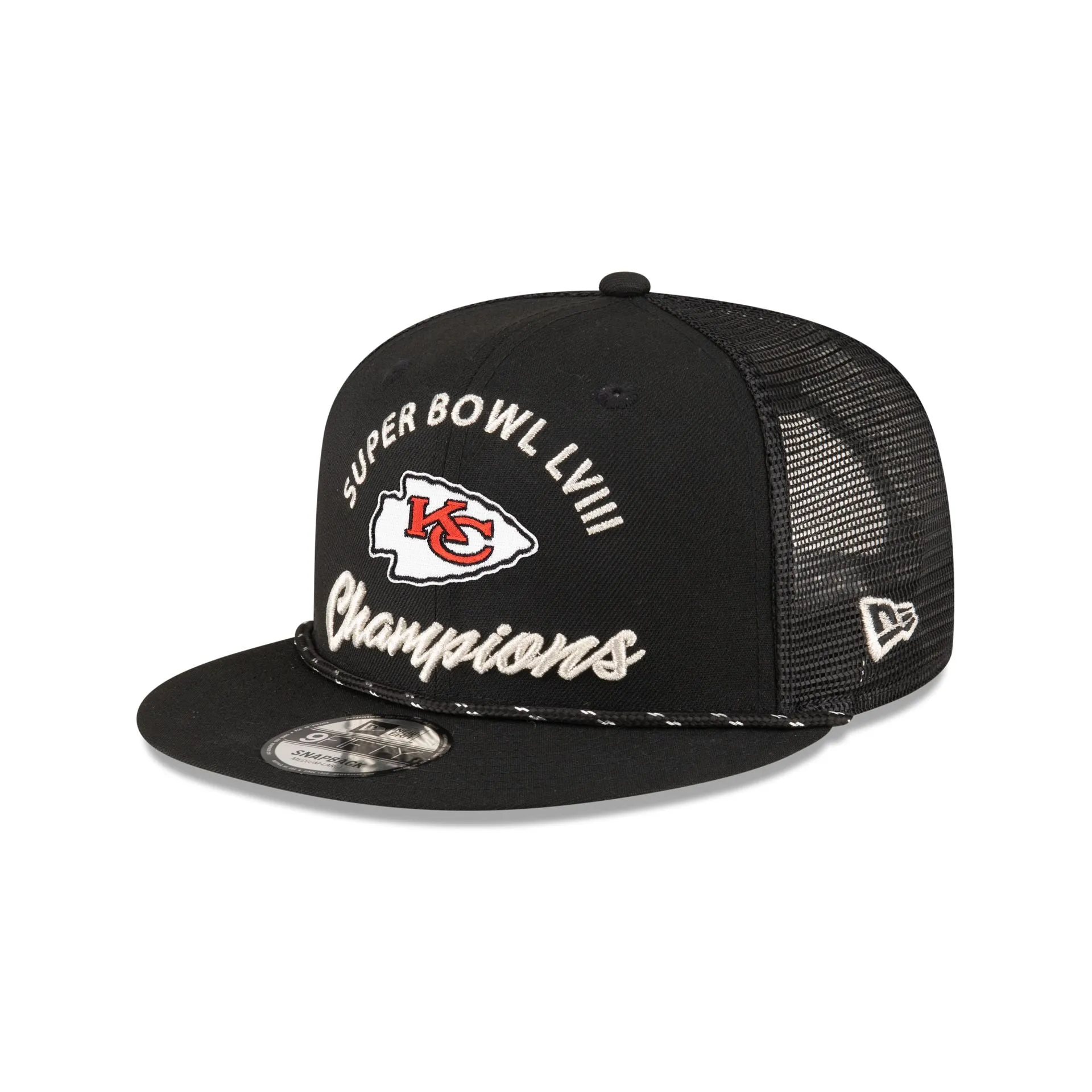 Kansas City Chiefs Super Bowl LVIII Parade 9FIFTY Trucker Hat sold by New Era product image thumbnail 3