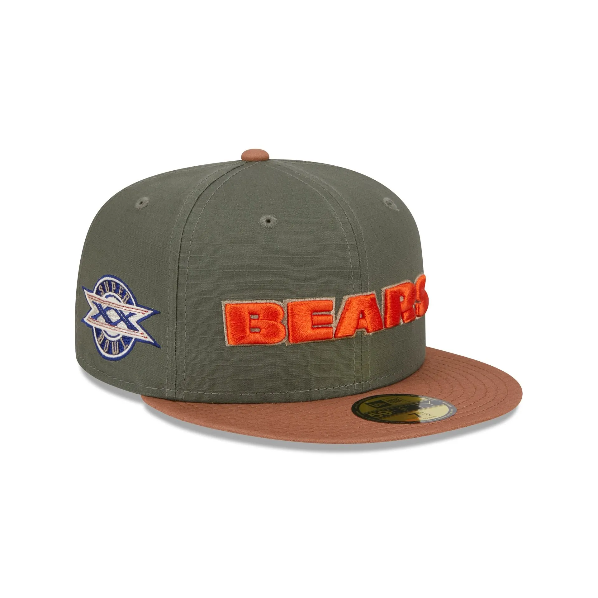 Chicago Bears Ripstop 59FIFTY Fitted Hat sold by New Era