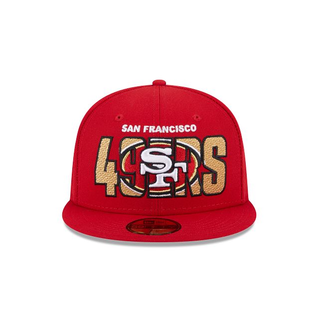 San Francisco 49ers 2023 Draft Alt 59FIFTY Fitted Hat sold by New Era product image thumbnail 2
