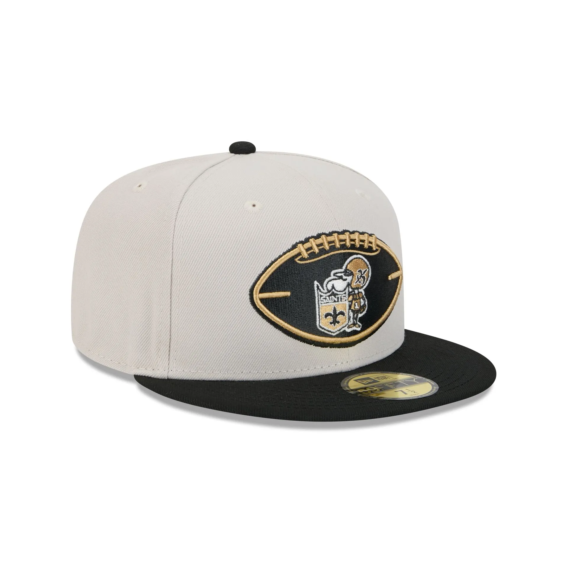 New Orleans Saints 2024 Historic Sideline 59FIFTY Fitted Hat sold by New Era product image thumbnail 3