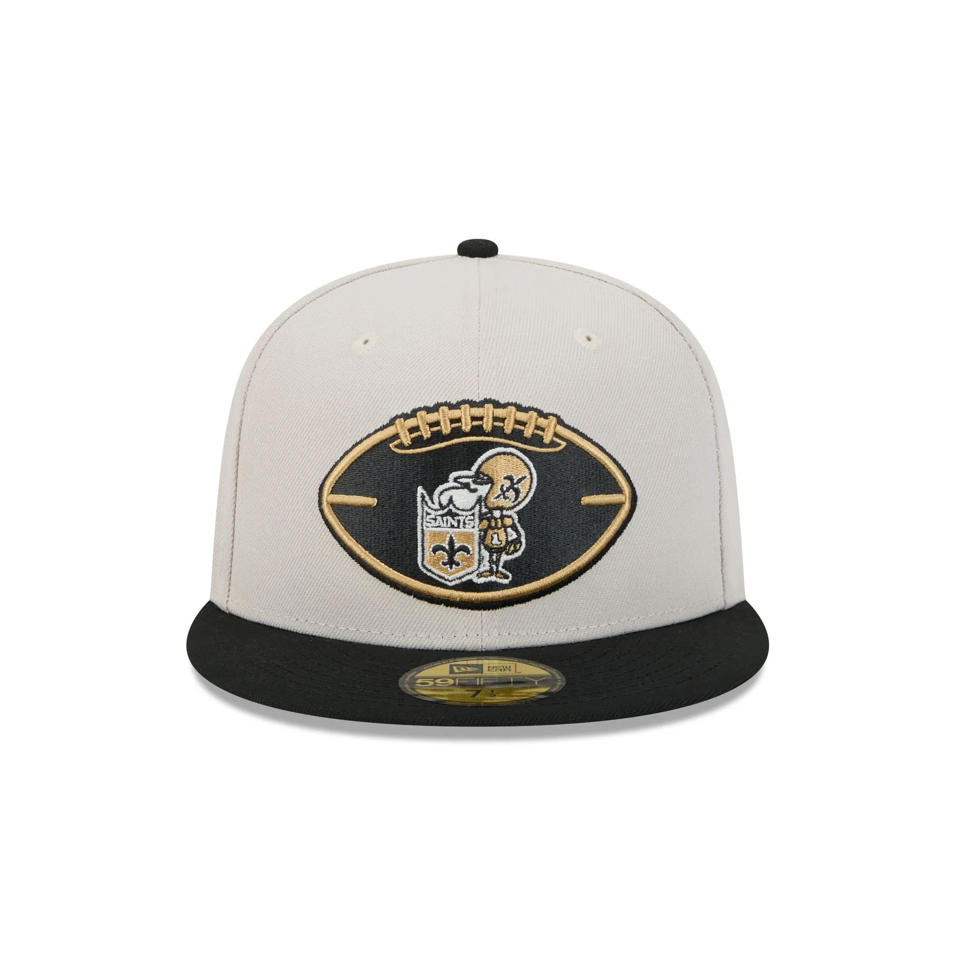 New Orleans Saints 2024 Historic Sideline 59FIFTY Fitted Hat sold by New Era product image thumbnail 2