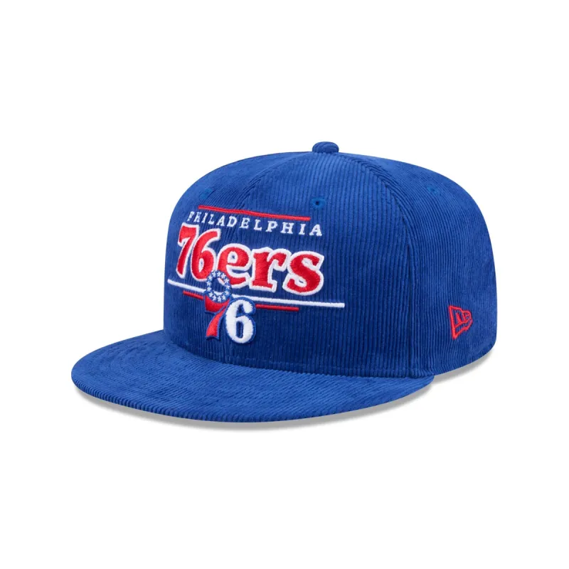 Philadelphia 76ers Throwback Display 9FIFTY Snapback Hat sold by New Era