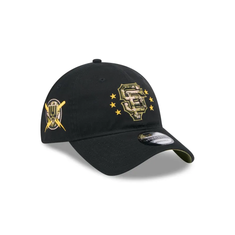 San Francisco Giants Armed Forces Day 2024 9TWENTY Adjustable Hat sold by New Era