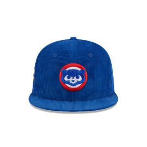 Chicago Cubs Throwback Corduroy 59FIFTY Fitted Hat sold by New Era