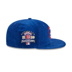 Chicago Cubs Throwback Corduroy 59FIFTY Fitted Hat sold by New Era