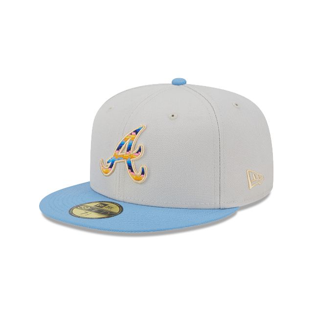 Atlanta Braves Beach Front 59FIFTY Fitted Hat sold by New Era