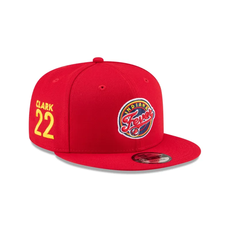 Indiana Fever Caitlin Clark Red 9FIFTY Snapback Hat sold by New Era