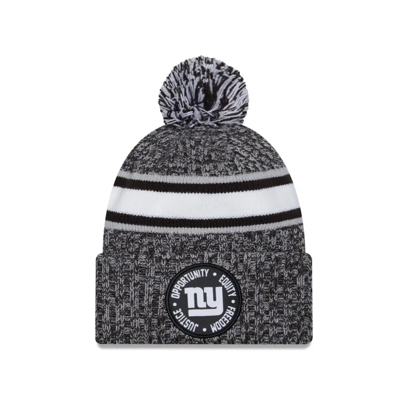 New York Giants 2023 Inspire Change Pom Knit Hat sold by New Era