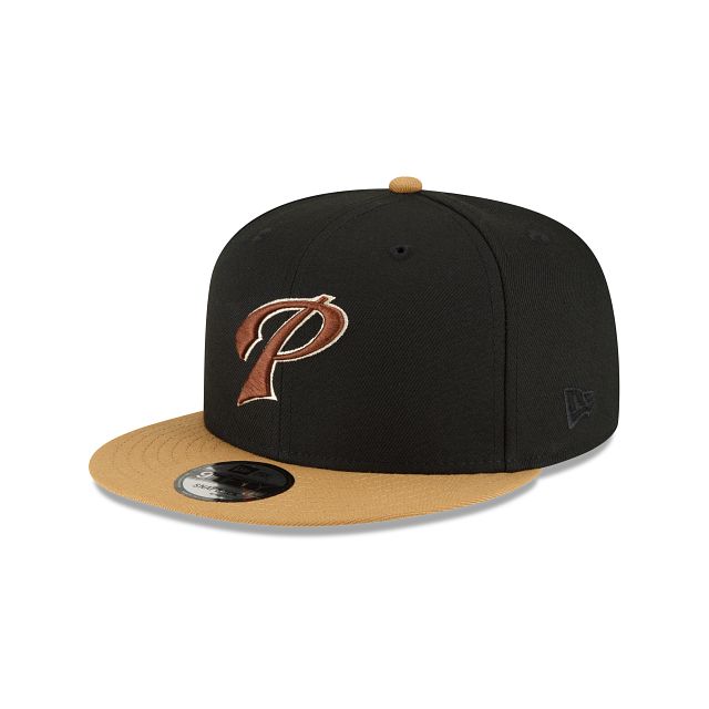 San Diego Padres Jet Black 9FIFTY Snapback Hat sold by New Era